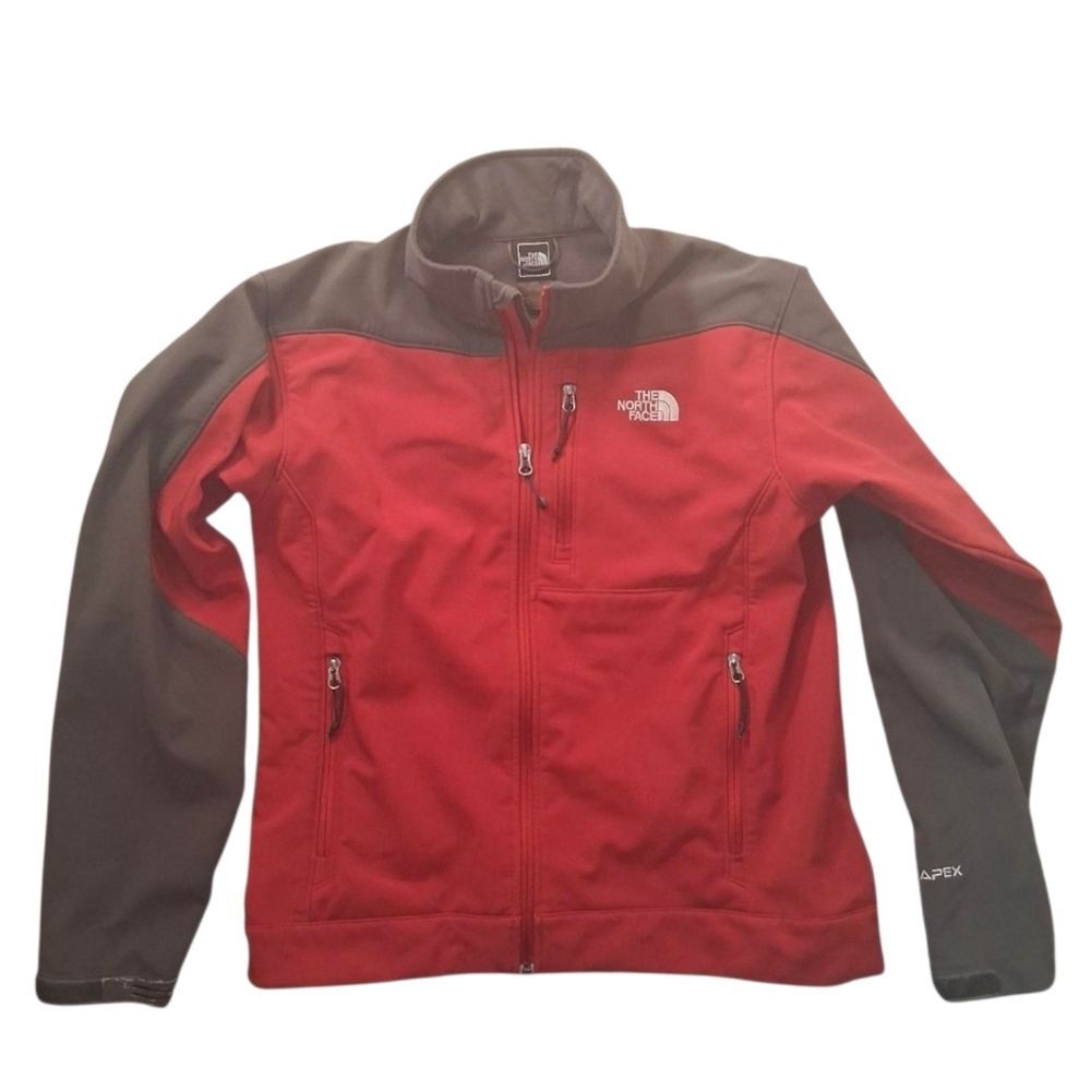 The North Face Kids Red and Gray Jacket